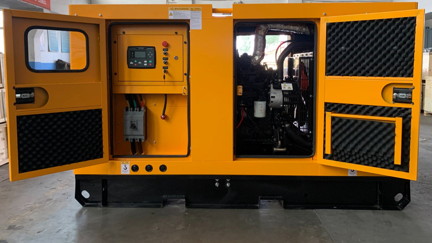 Cummins Silent Diesel Generator Set(Single Phase 20-150KW)