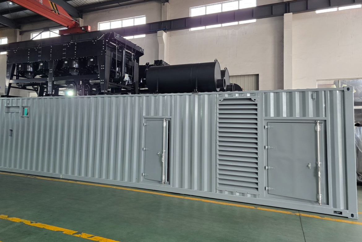 3000 kW (3 MW) Containerized Ultra-Silent Diesel Generator Set