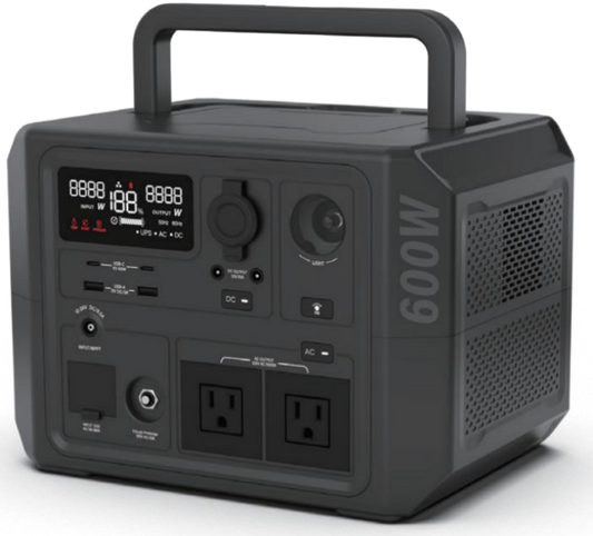 600W solar generator, power station and folding panel