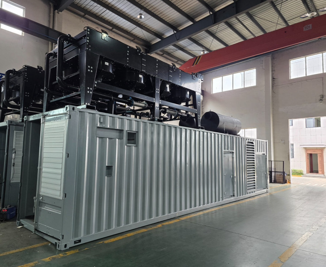 3000 kW (3 MW) Containerized Ultra-Silent Diesel Generator Set